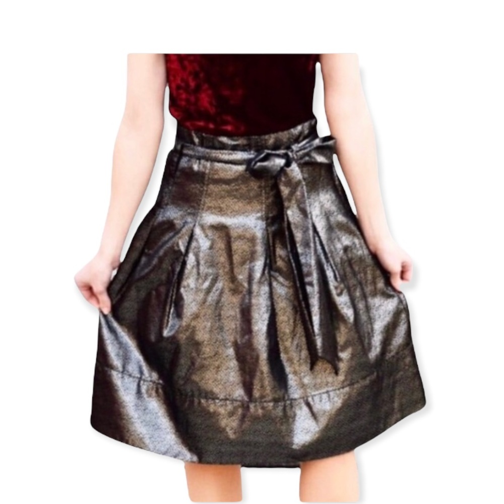 NWT Express foil party skirt